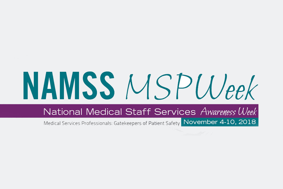 National Association Medical Staff Services Awareness Week