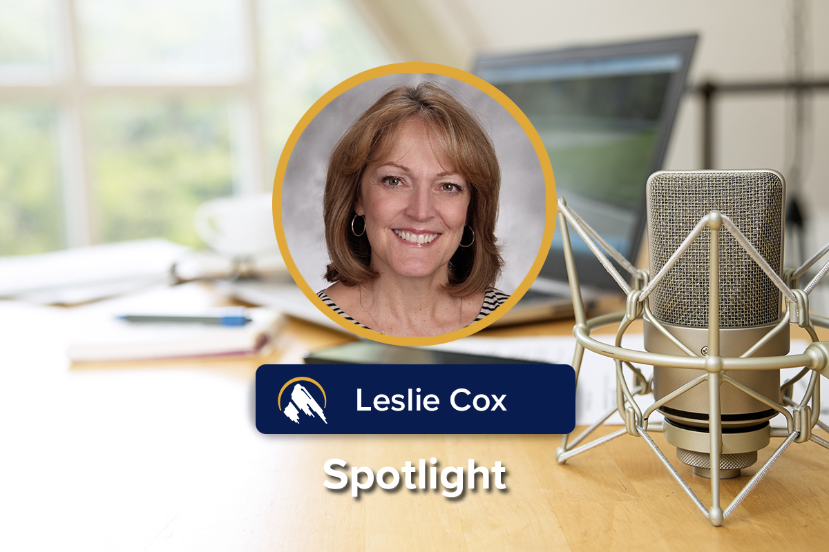 Spotlight on: Leslie Cox, BS, MHA, CPMSM, CPCS